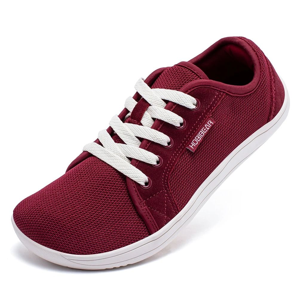 HOBIBEAR Wide Barefoot Shoes Unisex Zero Drop Minimalist Running Sneakers for Outdoor and Casual Wear
