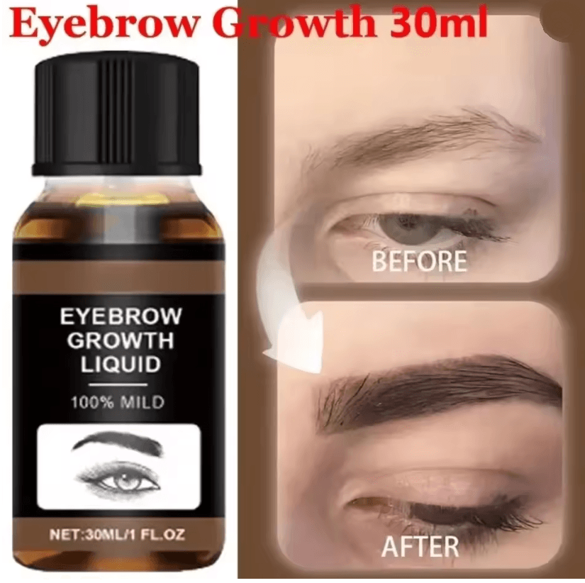 30ml Eyebrow and Eyelash Growth Serum for Fuller Thicker