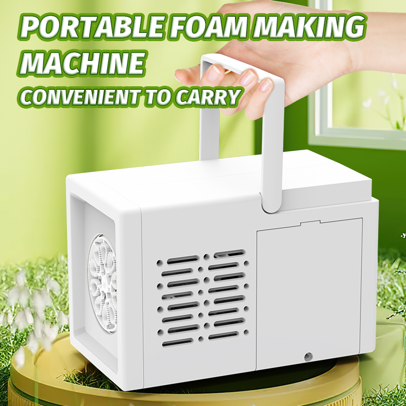 Handheld Hole Automatic Electric Bubble Machine Toy