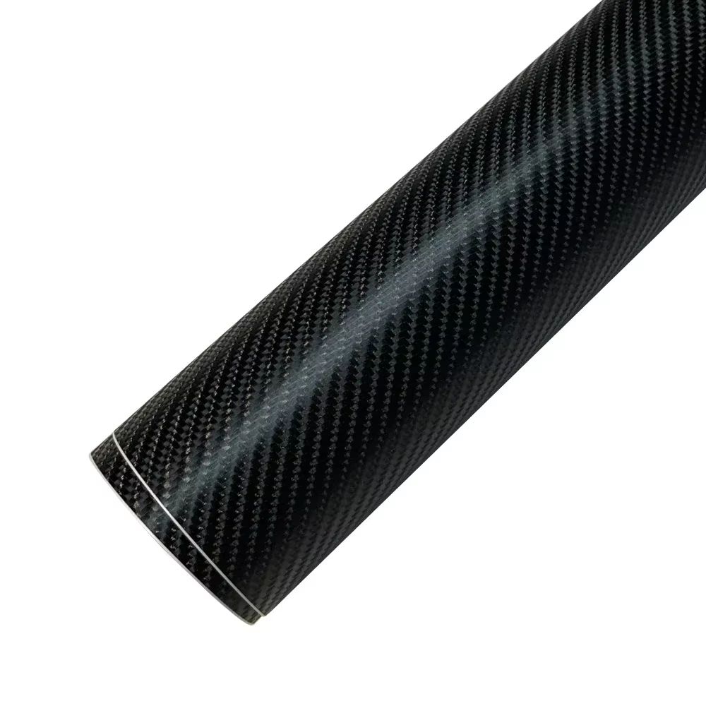 Carbon Fiber Vinyl Wrap Film 150x50cm Waterproof 3D 4D 5D 6D Car Sticker