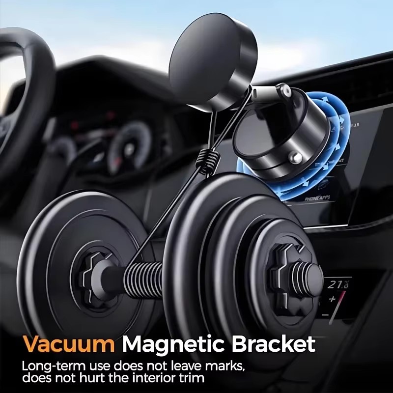 Ultra Strong Magnetic Car Phone Holder Foldable & Universal Mount