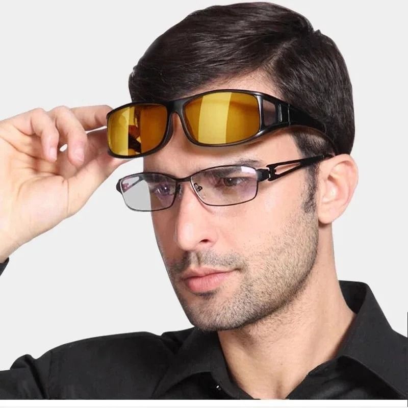 Night Vision Sunglasses Car Driving Glasses Unisex UV Protection Eyewear