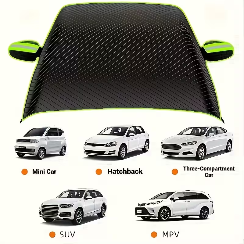 High-Quality Winter Car Accessories, UV Protection, Snow Shield, Durable Windshield Cover