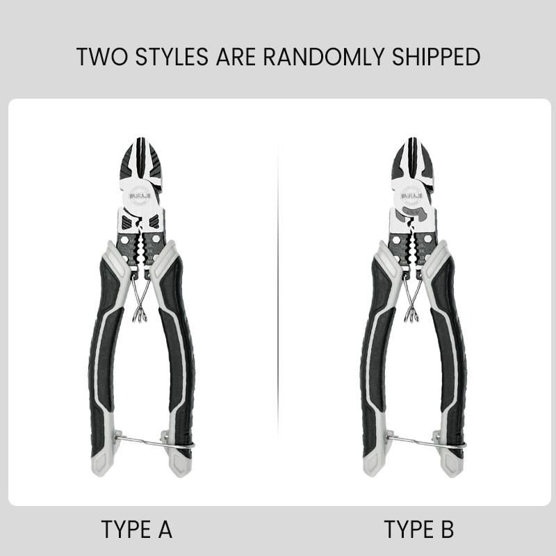 Multifunctional Universal Diagonal Pliers, Hardware Wire Cutters, Professional Electrician Tools, Anti Slip, Repair Tool