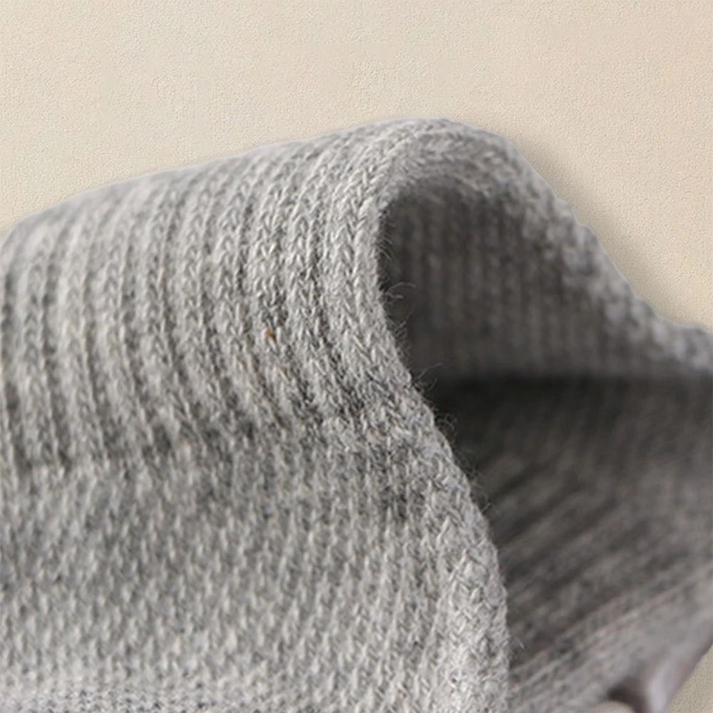 Mens Breathable Ankle Socks 5 Pair Set