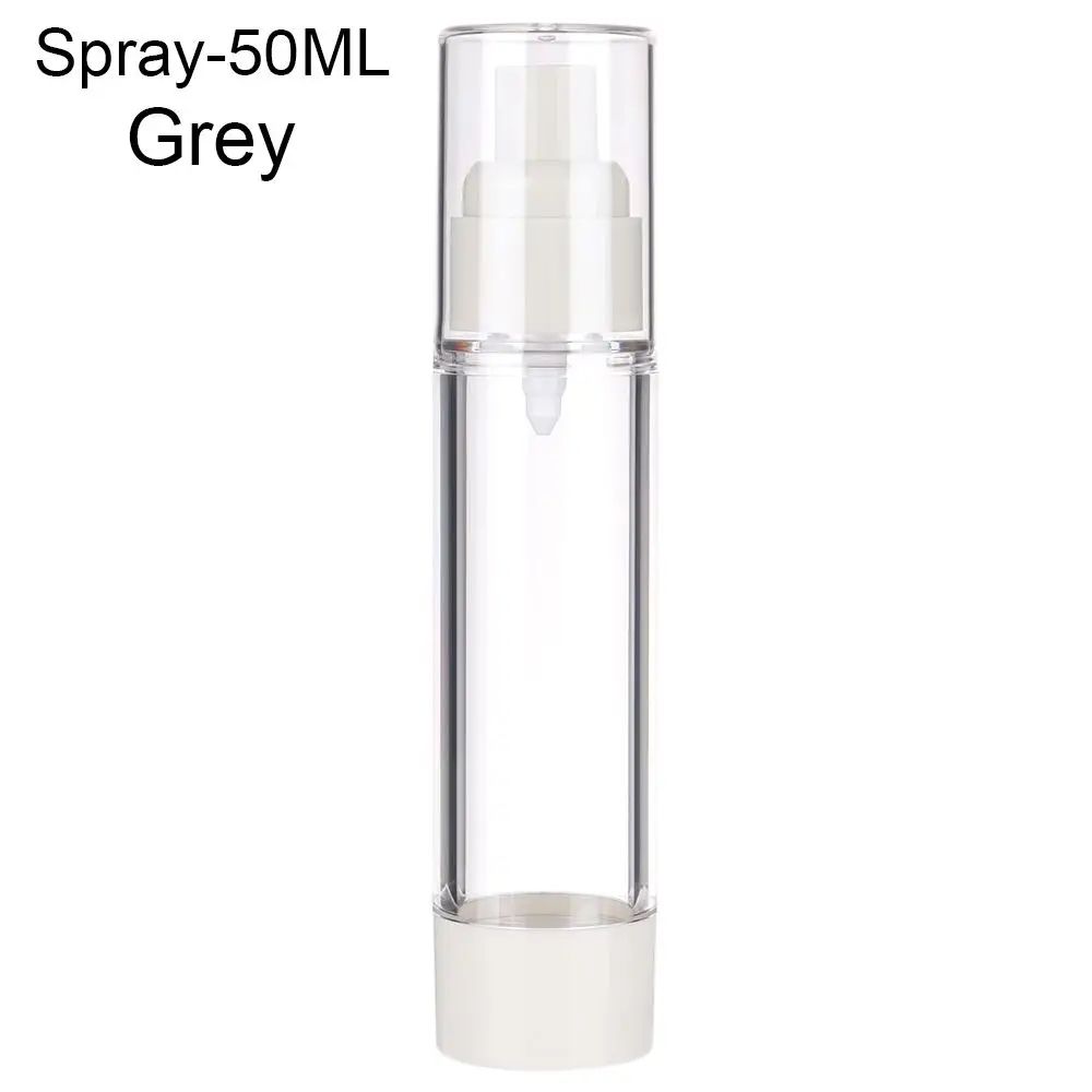 AirLock Travel Refillable Pump Bottle Set – Leakproof travel lotion bottles & vacuum cosmetic containers (15/30/50ml)