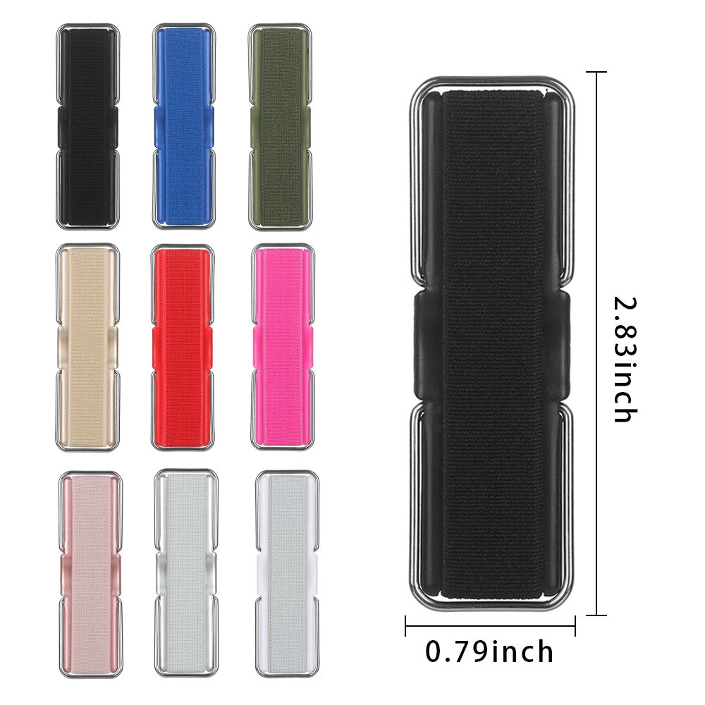 Universal Phone Finger Strap Grip with Stand Secure One Hand Phone Holder