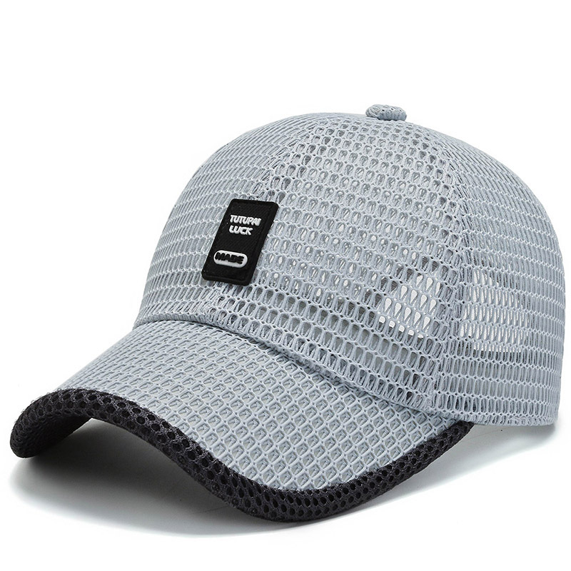 Men Mesh Baseball Cap – Breathable Summer Snapback Fishing Hat, Trucker Dad Hat