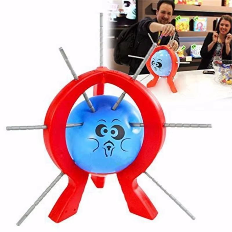 Boom Balloon Tabletop Party Game (Dice-Driven Balloon Burst Challenge)
