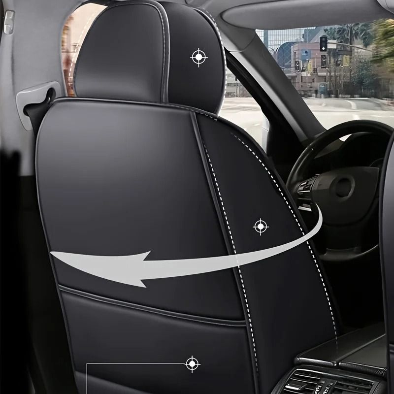 All Inclusive Full Leather Car Seat Cushion