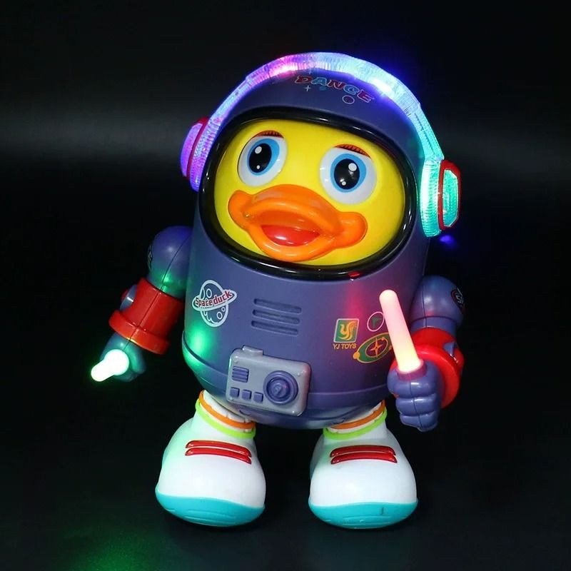 Musical Dancing Duck Toy Electric Light Up Interactive Baby Toy
