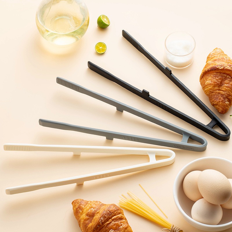 Heat Resistant Silicone Kitchen Tongs for Cooking, BBQ and Salad Serving