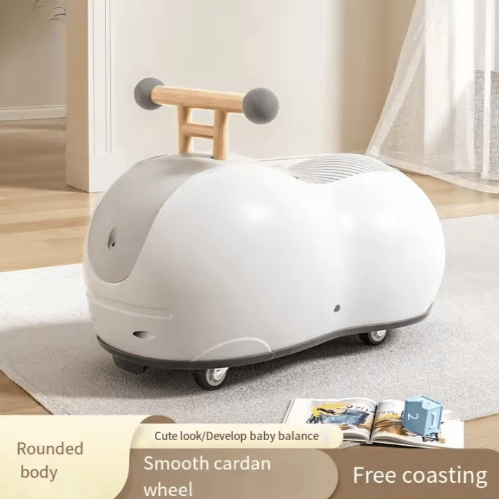 Peanut Twist Wiggle Car Ride-On Toy for Kids Active Play & Balance Training