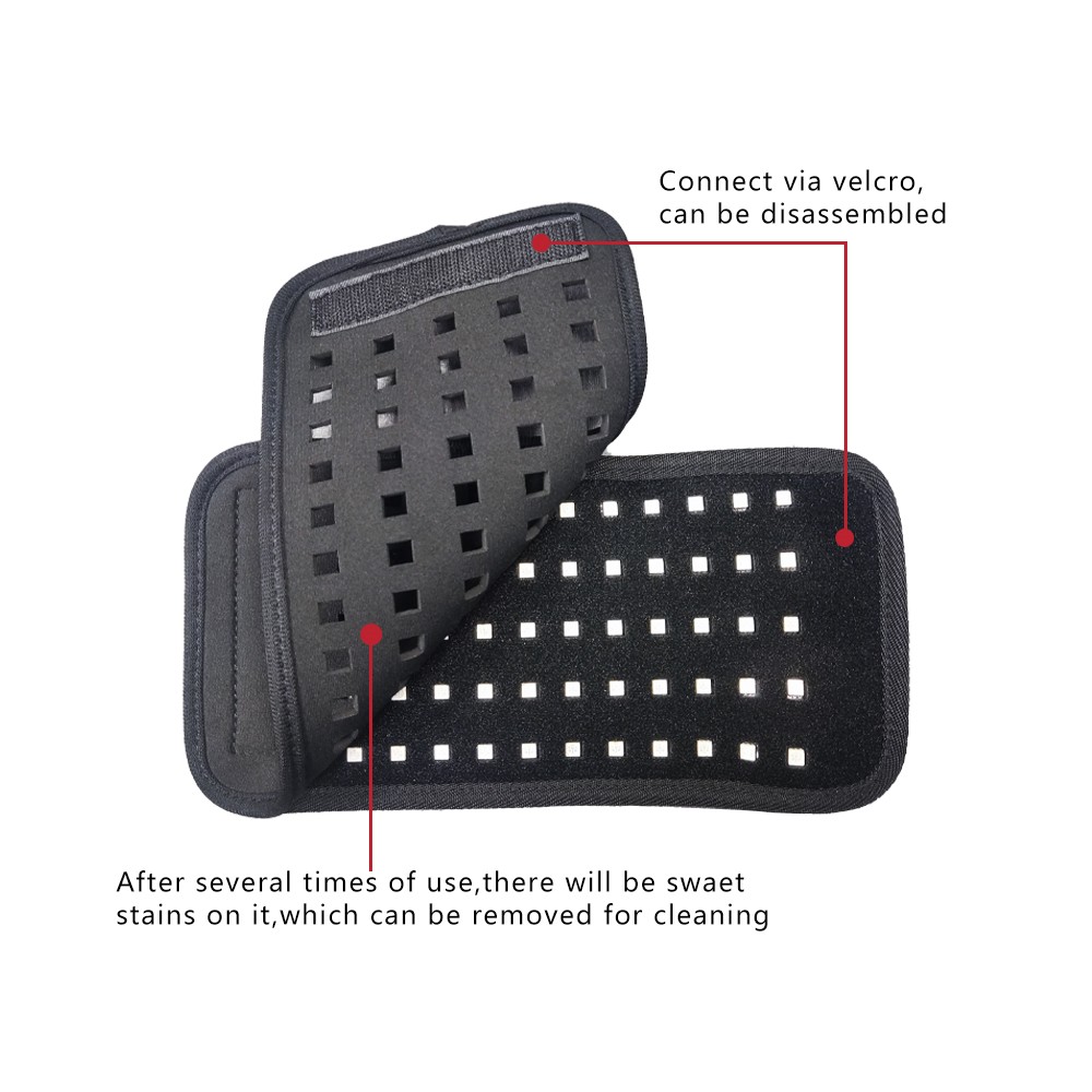 Infrared Heating Massage Belt for Pain Relief Red Light Therapy Waist Pad with Remote Control