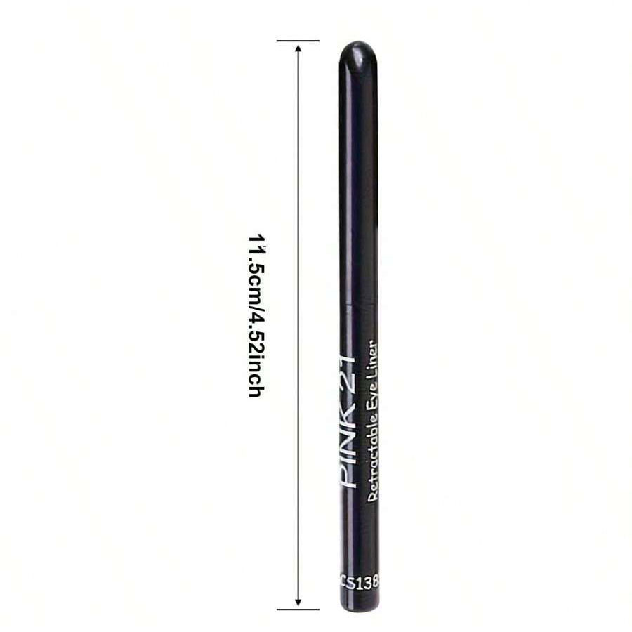 Waterproof Black Eyeliner Pencils - Smudge-Proof, Long-Lasting, Beginner-Friendly Makeup