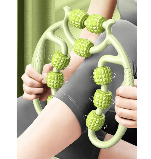 12-Round Circular Leg Slimming Massager & Muscle Relaxation Clamp