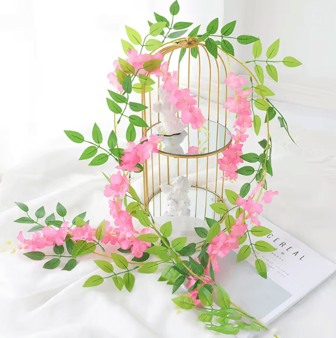 Artificial Wisteria Hanging Garland Vine