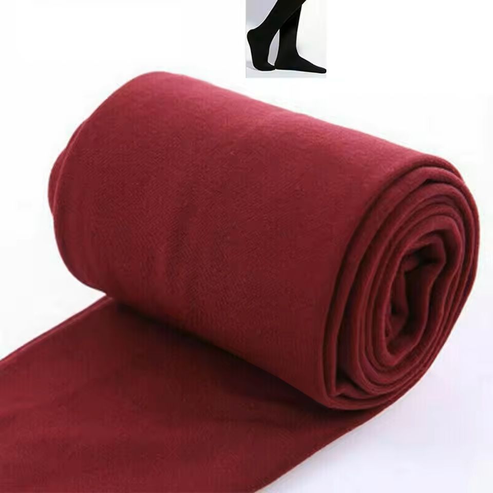 Women's Thick Thermal Fleece Pantyhose Full-Length Winter Tights