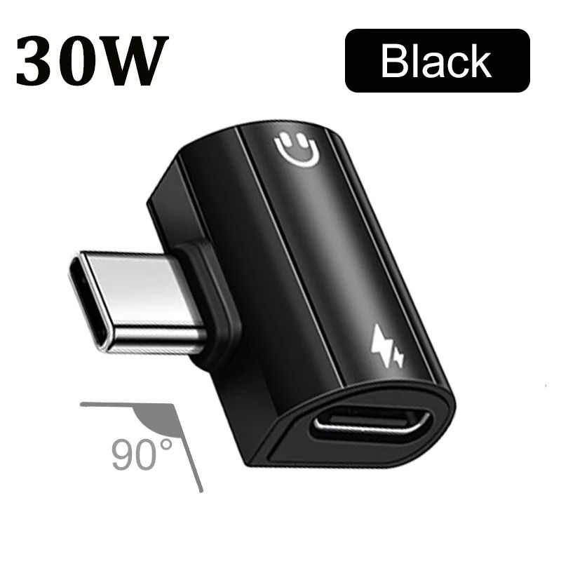 USB C to 3.5mm Headphone and Charger Adapter Fast Charging Audio Splitter