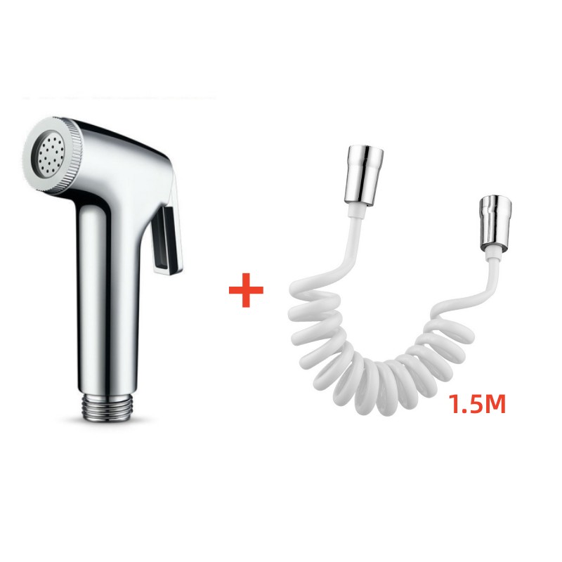 Flexible Spring Shower Head, Handheld Water Toilet Bidet Sprayer, Hose Tube Telephone Line Soft Hoses for Bathroom