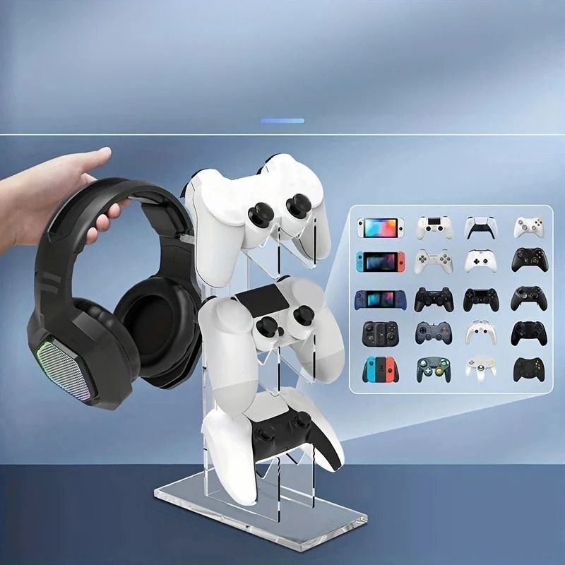 Gaming Controller and Headset Organizer Stand