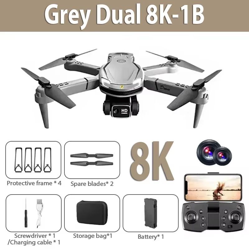 Xiaomi V88 8K Drone – GPS Professional Quadcopter with Dual HD Camera, 5G Transmission & Remote Control UAV