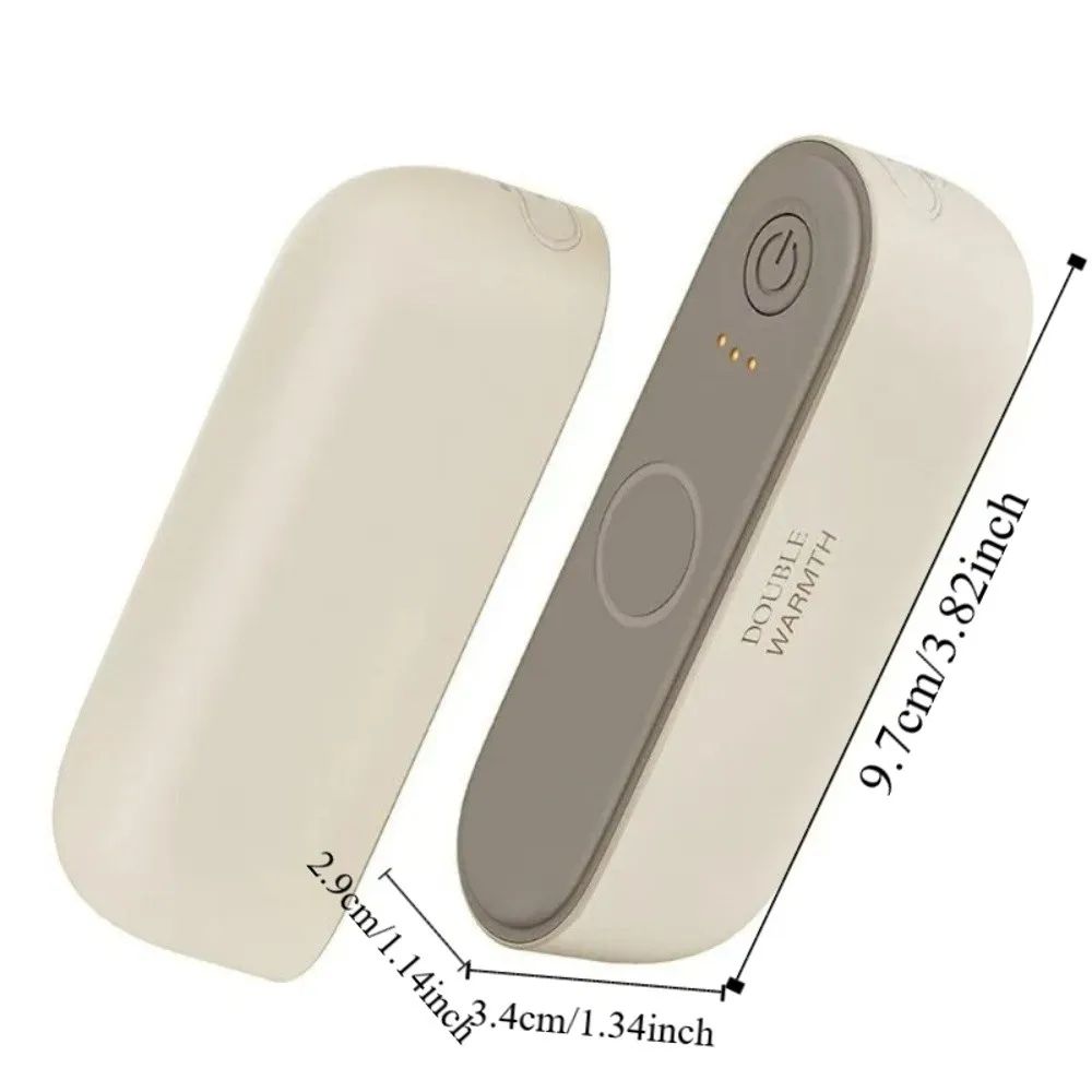 2 in 1 Magnetic Rechargeable Hand Warmers with LED Display
