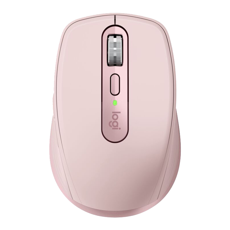 MX Anywhere 3S Logitech Master Series, Wireless Silent Bluetooth Mouse, Soft Sound Office Female Tablet