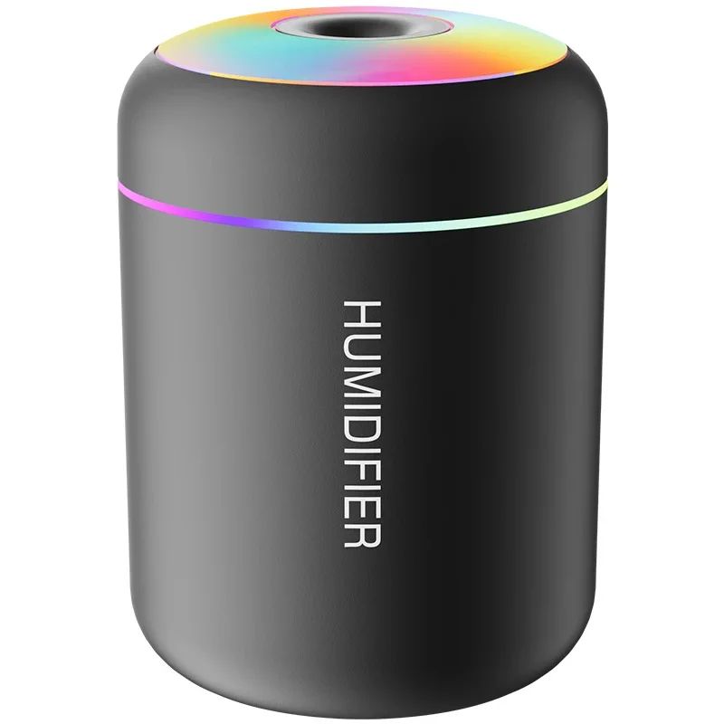 Mini USB Air Humidifier Aroma Diffuser with Light