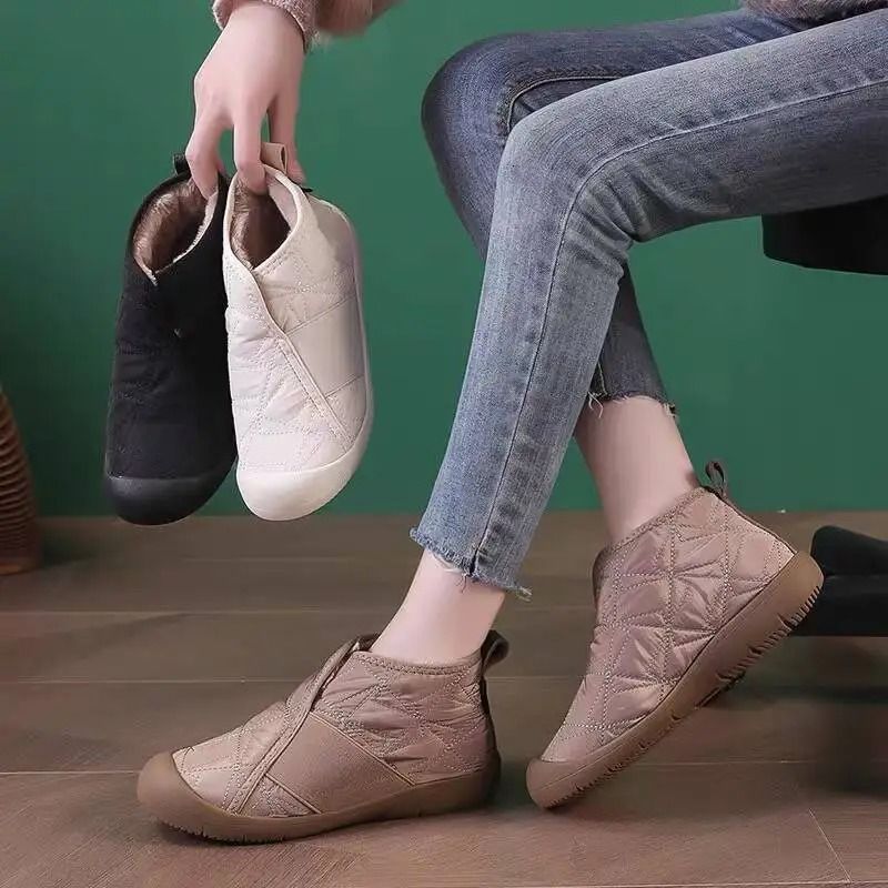 WomenS Plush Lined Winter Snow Boots