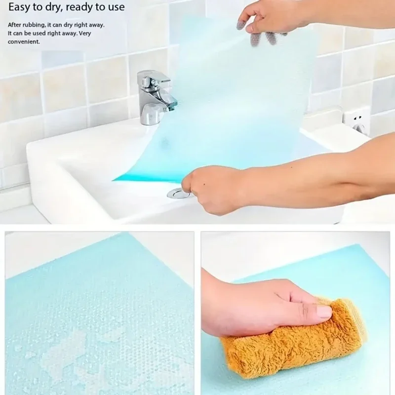 Fridge Mat Waterproof, Mildew Resistant, Washable Anti-oil Heat Insulation for Kitchen Cabinet and Drawer Placemat