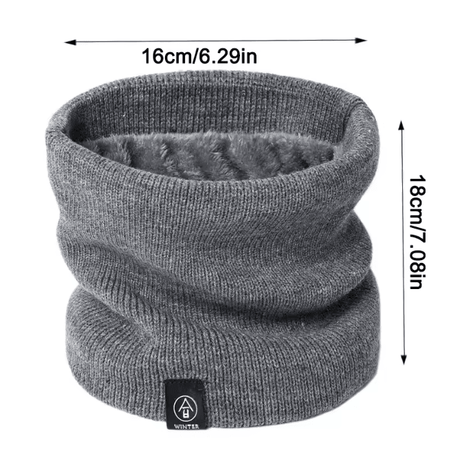 Classic Thick Knitted Winter Scarf