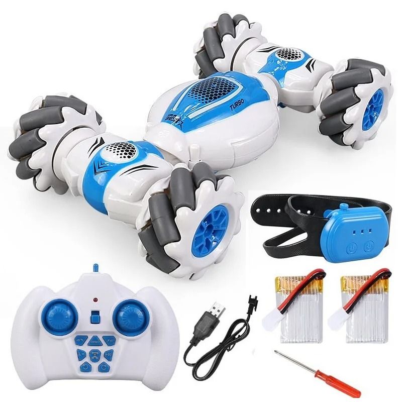2.4G RC Stunt Car Watch Gesture Sensor 4WD Drift Toy