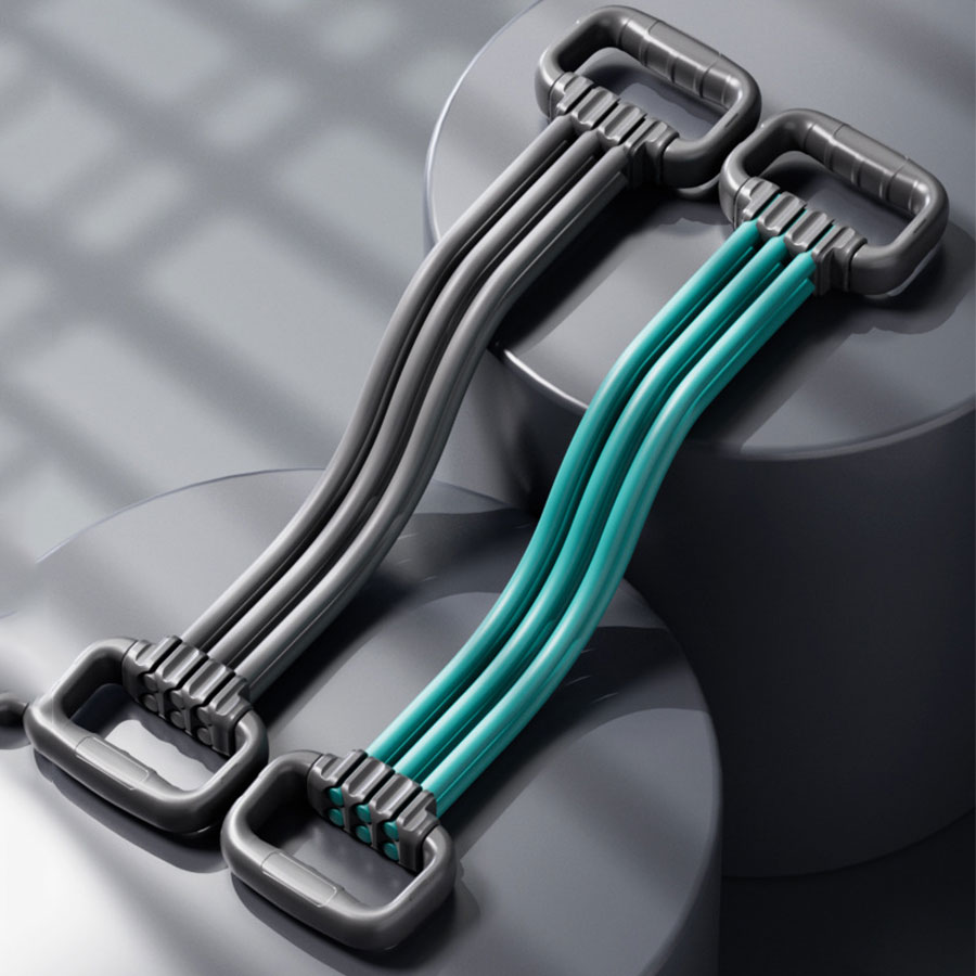 Adjustable Shoulder, Back & Chest Muscle Trainer with High Elasticity Arm Stretching Elastic Rope – Ultimate Fitness