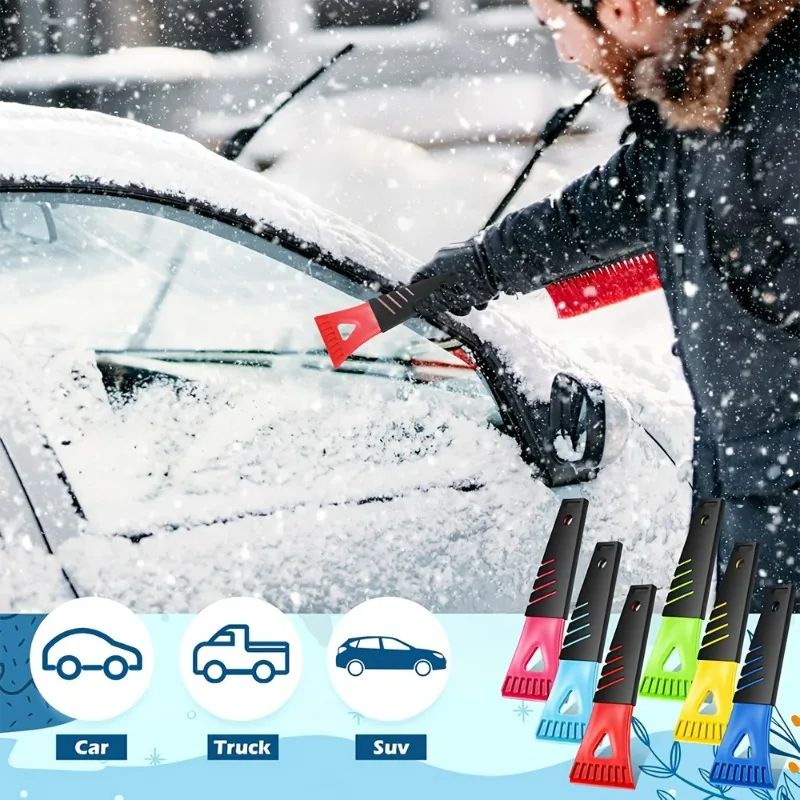Heavy-Duty PVC Ice Scraper – Non-Electric Car & Freezer Defrost Tool