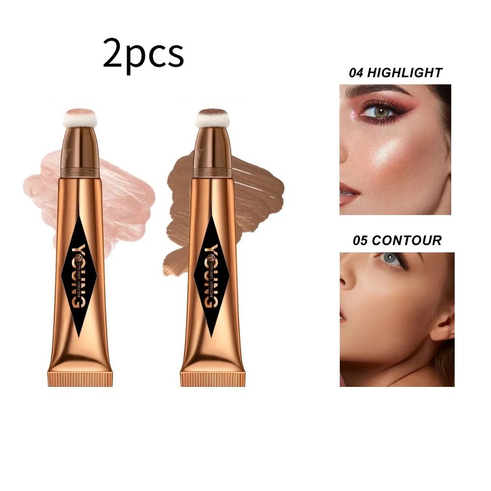 Young Vision Air Cushion Powder Blusher High Gloss Stick 6 Shades