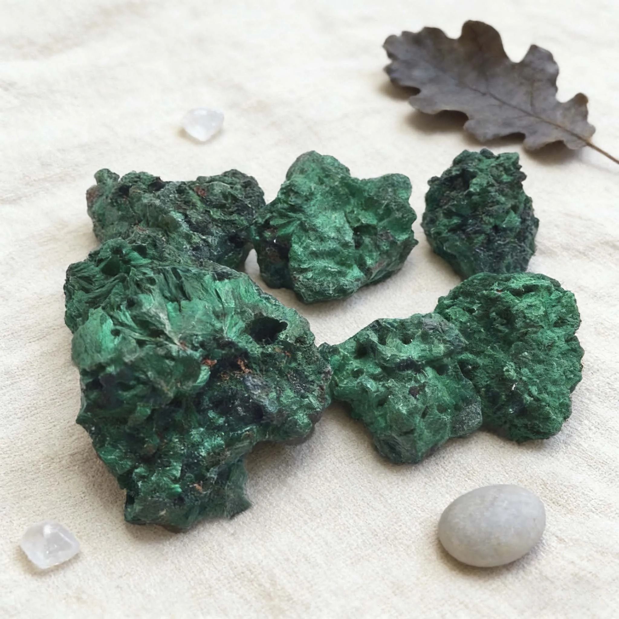 Natural Raw Malachite Specimen