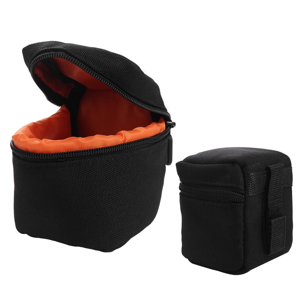 Thick Lens Container Protective Pouch Case, Lens Protector Lens Holder Case Camera Lens Bag