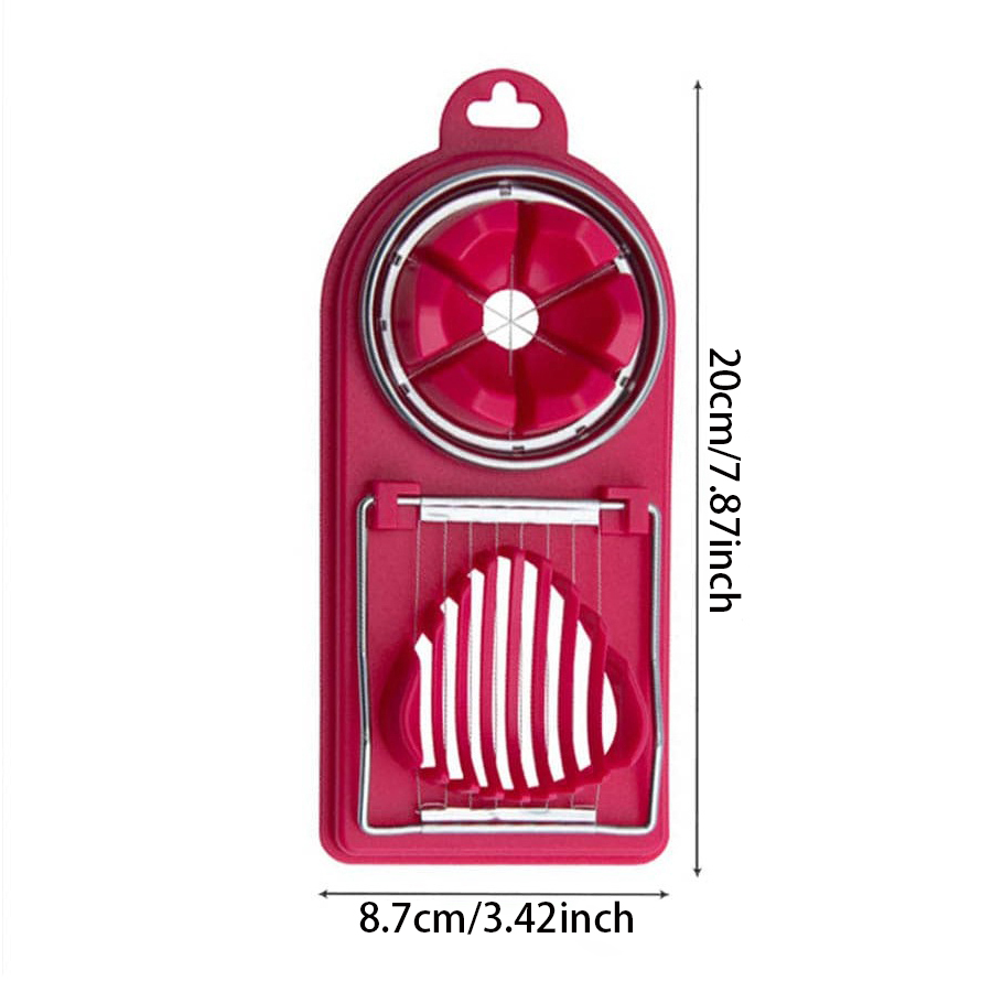 Multi-Function Egg Slicer & Fruit Cutter Durable Kitchen Tool