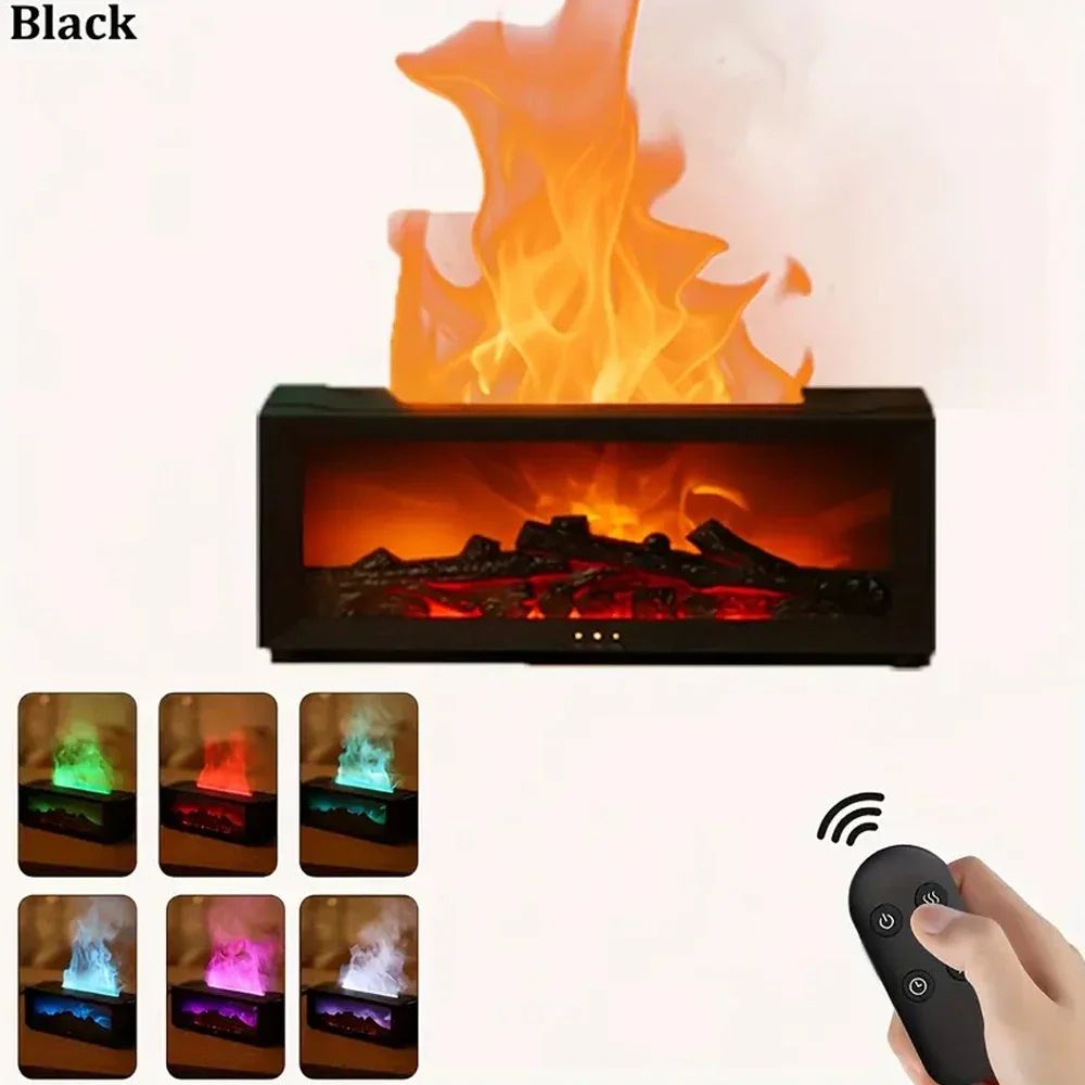 300ML LED Flame Aroma Diffuser and Humidifier