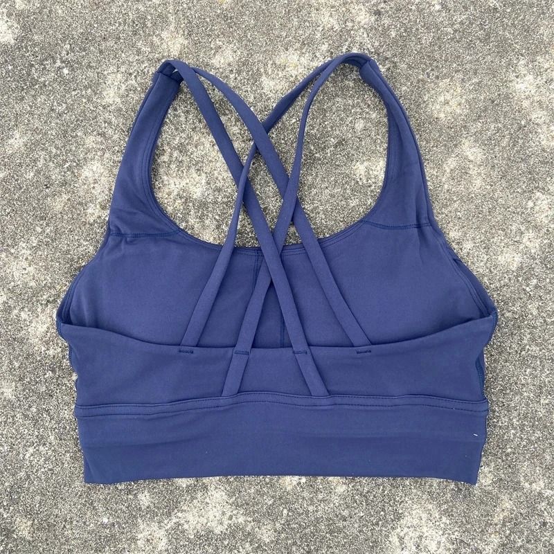 PowerCross High Strength Fitness Bra Cross Back Padded Top