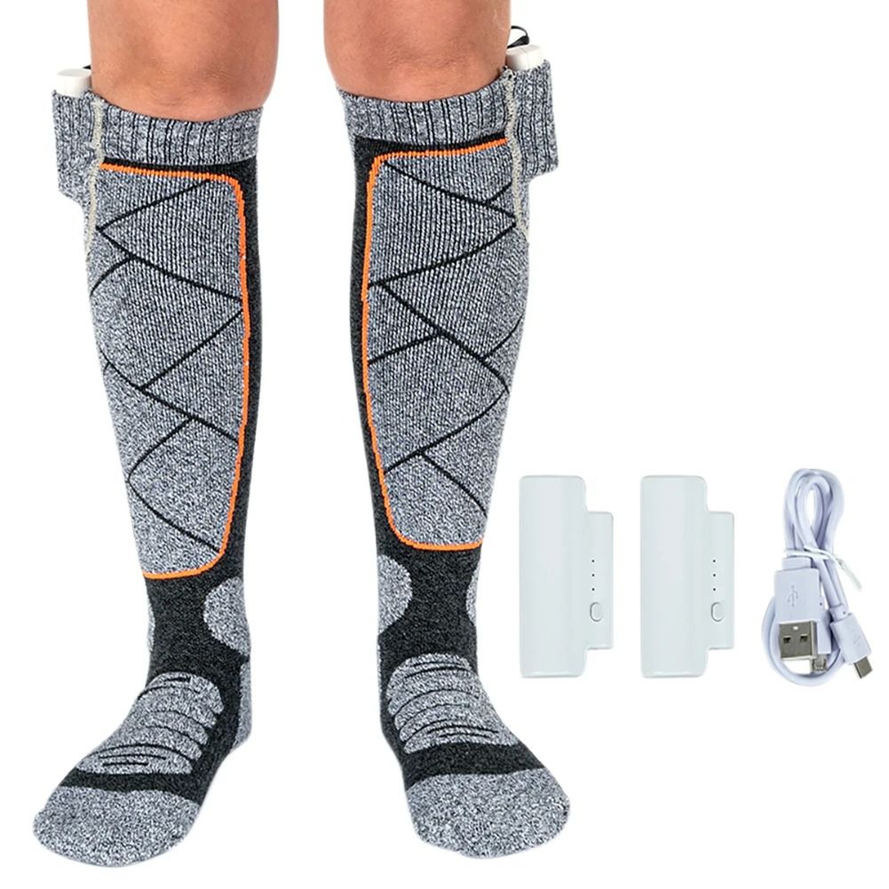 Electric Heated Socks with Adjustable Heat Battery Powered Winter Socks