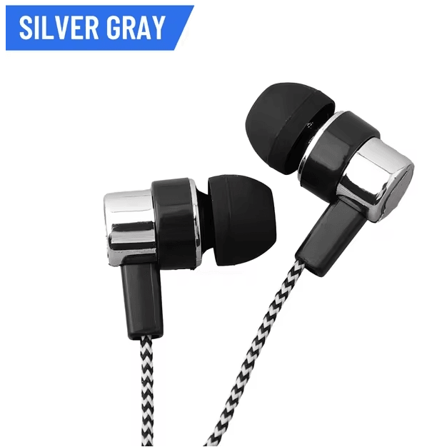 PureBass Wired In Ear Headphones with Noise Isolation and Deep Stereo Sound