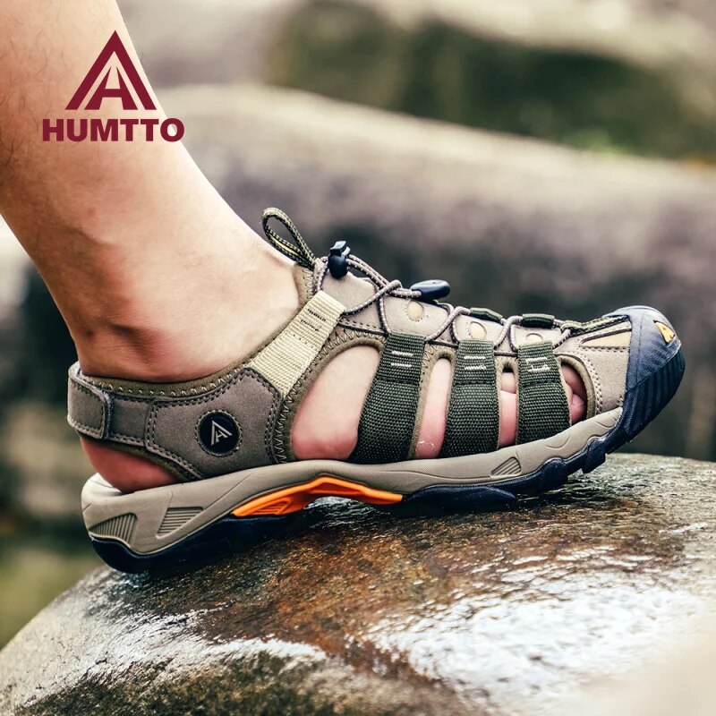 Men's Hiking Sandals Quick Dry Breathable Outdoor Water Pool Sandals for Beach Camping