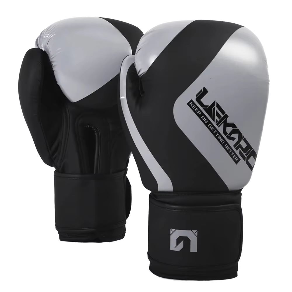 Adult Professional 12oz Boxing Training Gloves – PU Leather Muay Thai & Kickboxing Gloves for Men and Women