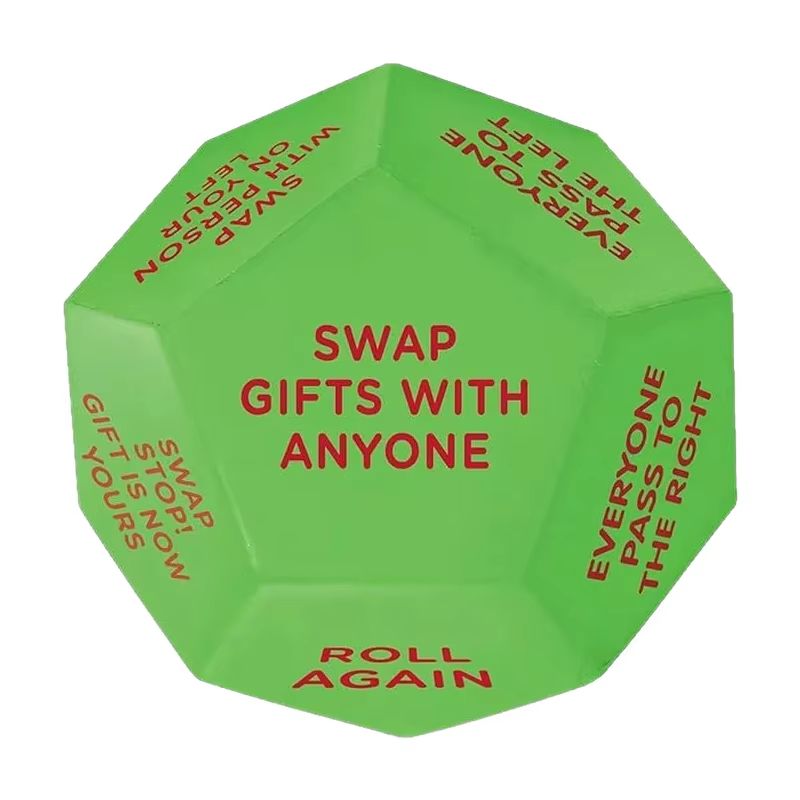 Santa Swap Gift Exchange Dice Game - 2025 Holiday Party Fun Activity