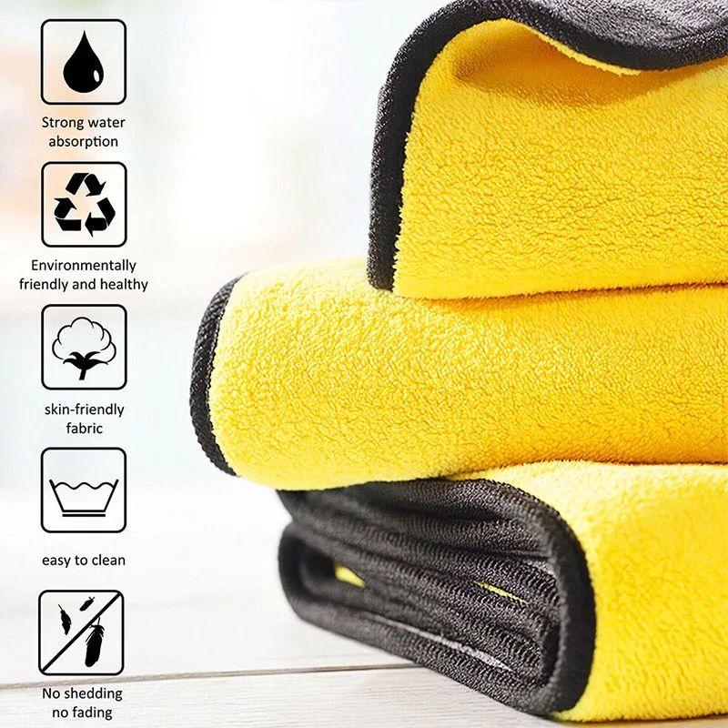 Microfiber Car Cleaning Towel Set