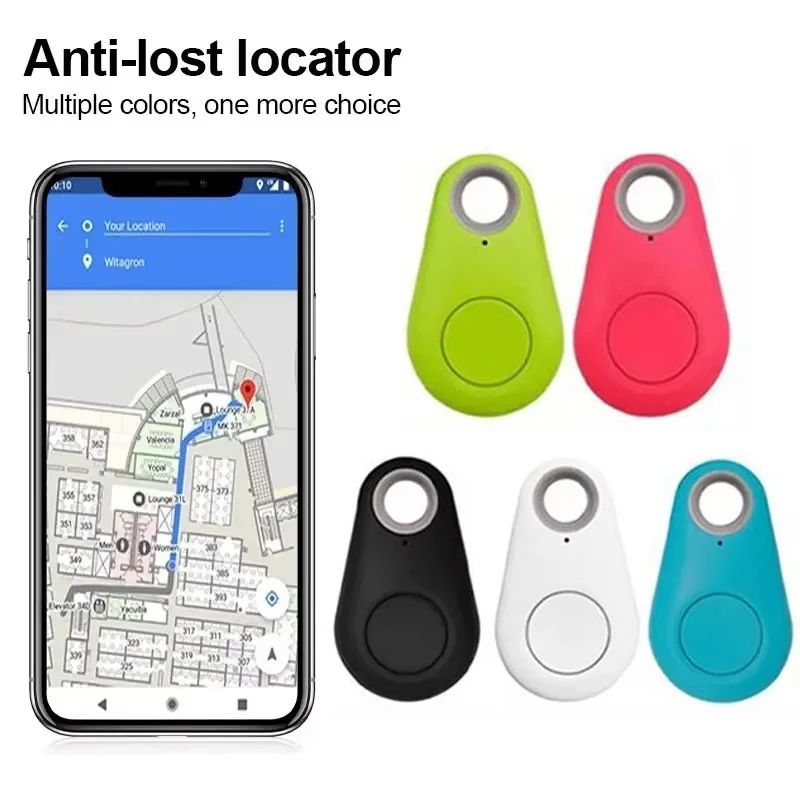 Mini bluetooth key finder Smart Tag Keychain Anti-Lost Alarm for Keys, Wallets, Bags & Pets