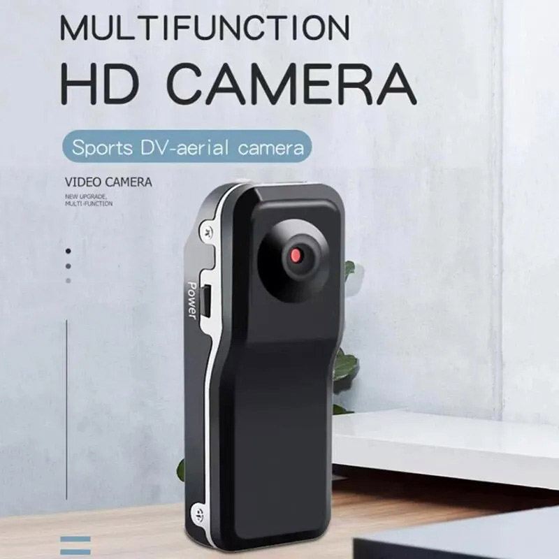 Mini HD DV Camera Body Camcorder, Portable Mount Video Record, Nanny Security Sports Car DVR Webcam, Small Cam For Home