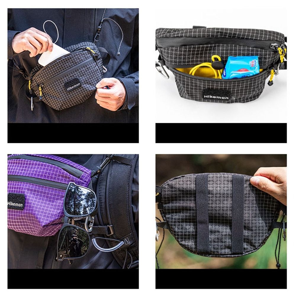 Multi-Functional Waist Bag - Portable Camping & Hiking Crossbody Bag for Mountaineering & Cycling Enthusiasts